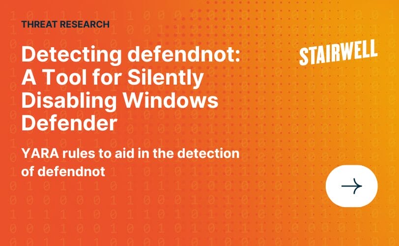 Detecting defendnot: A Tool for Silently Disabling Windows Defender