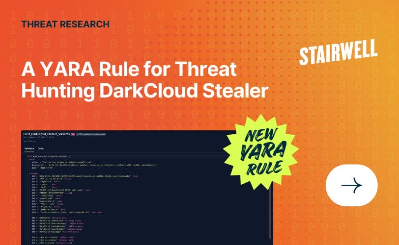 A YARA Rule for Threat Hunting DarkCloud Stealer
