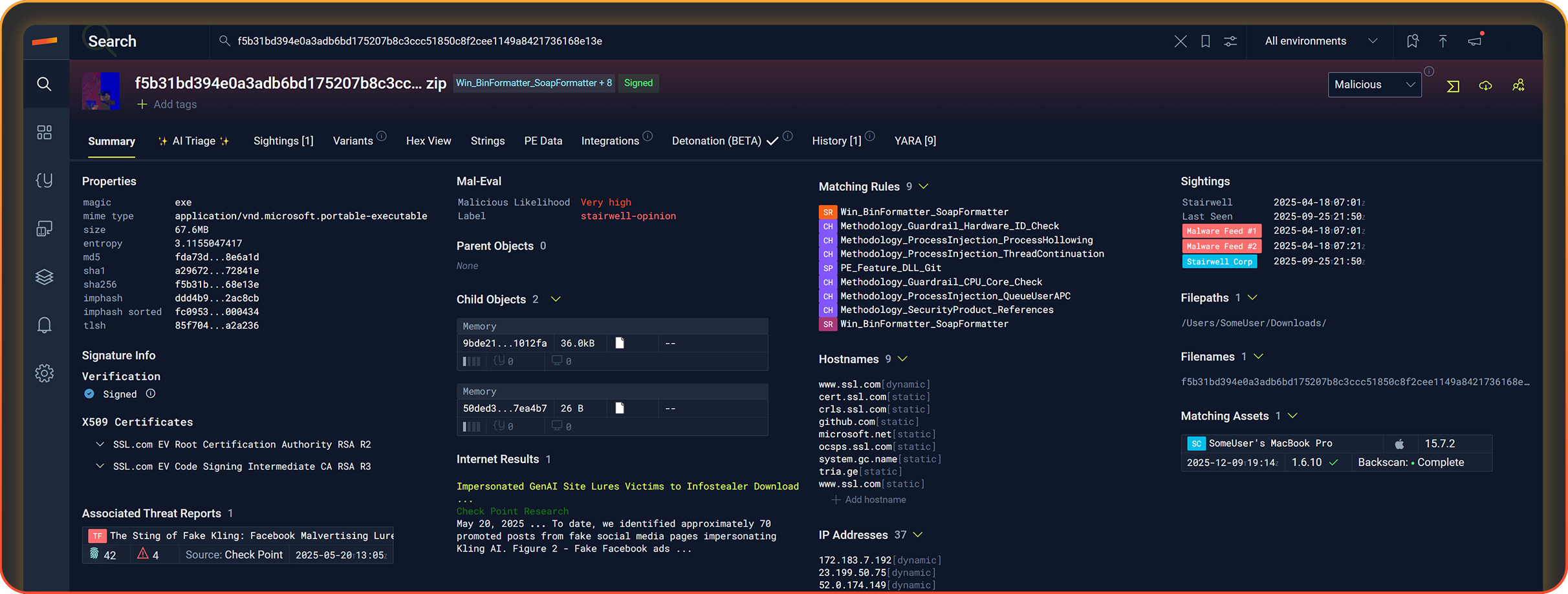 Stairwell User Interface